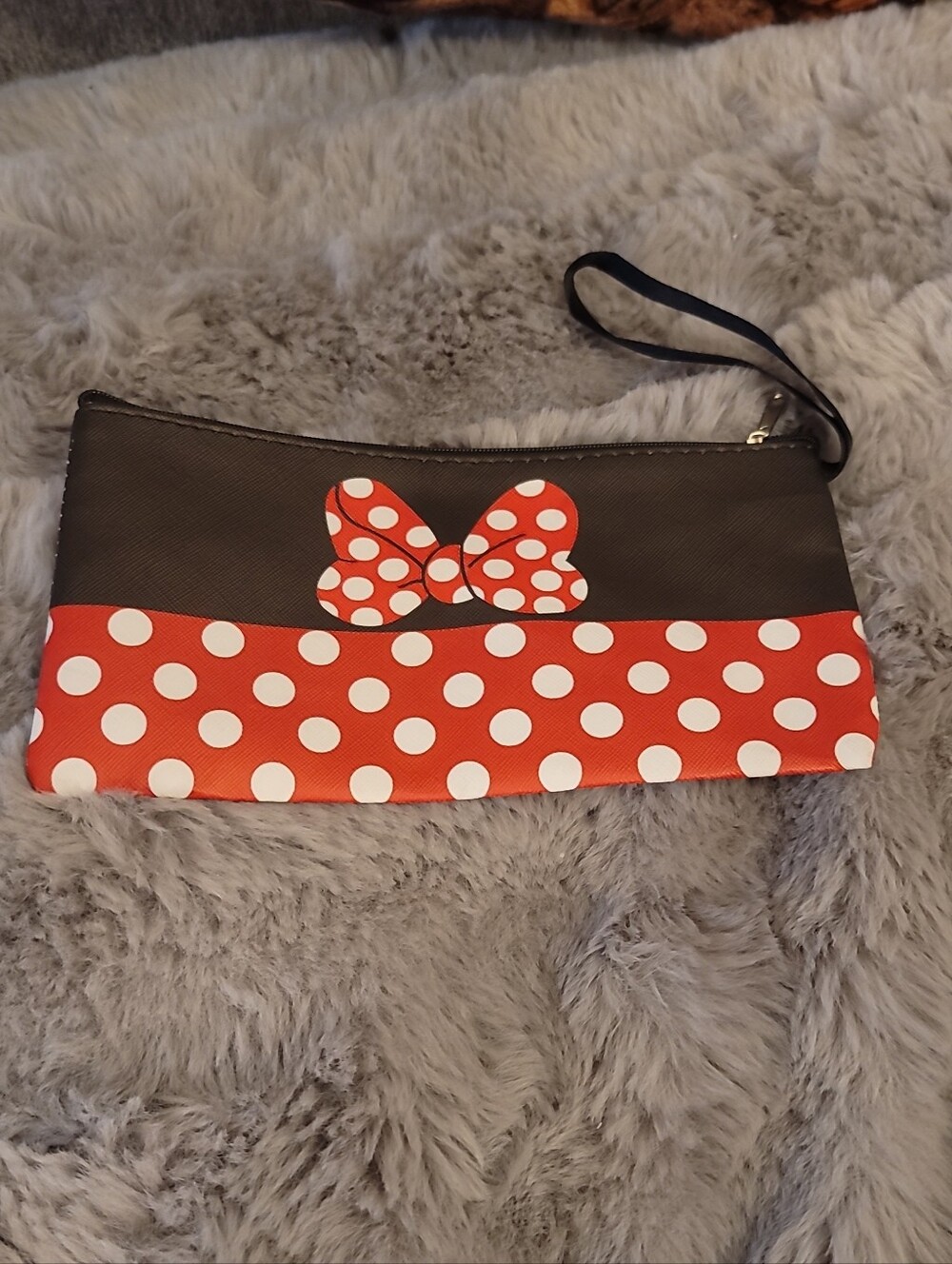 Red Polka Dot Wristlet Clutch - Women Bags